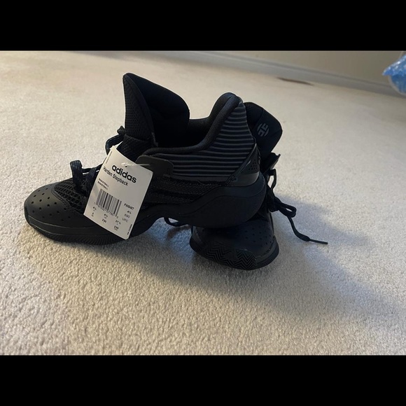 Adidas Harden Stepback Basketball Sneakers Size 5 - Picture 4 of 6